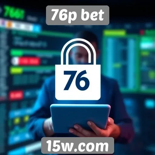 Segurança e proteção de dados no site 76p bet